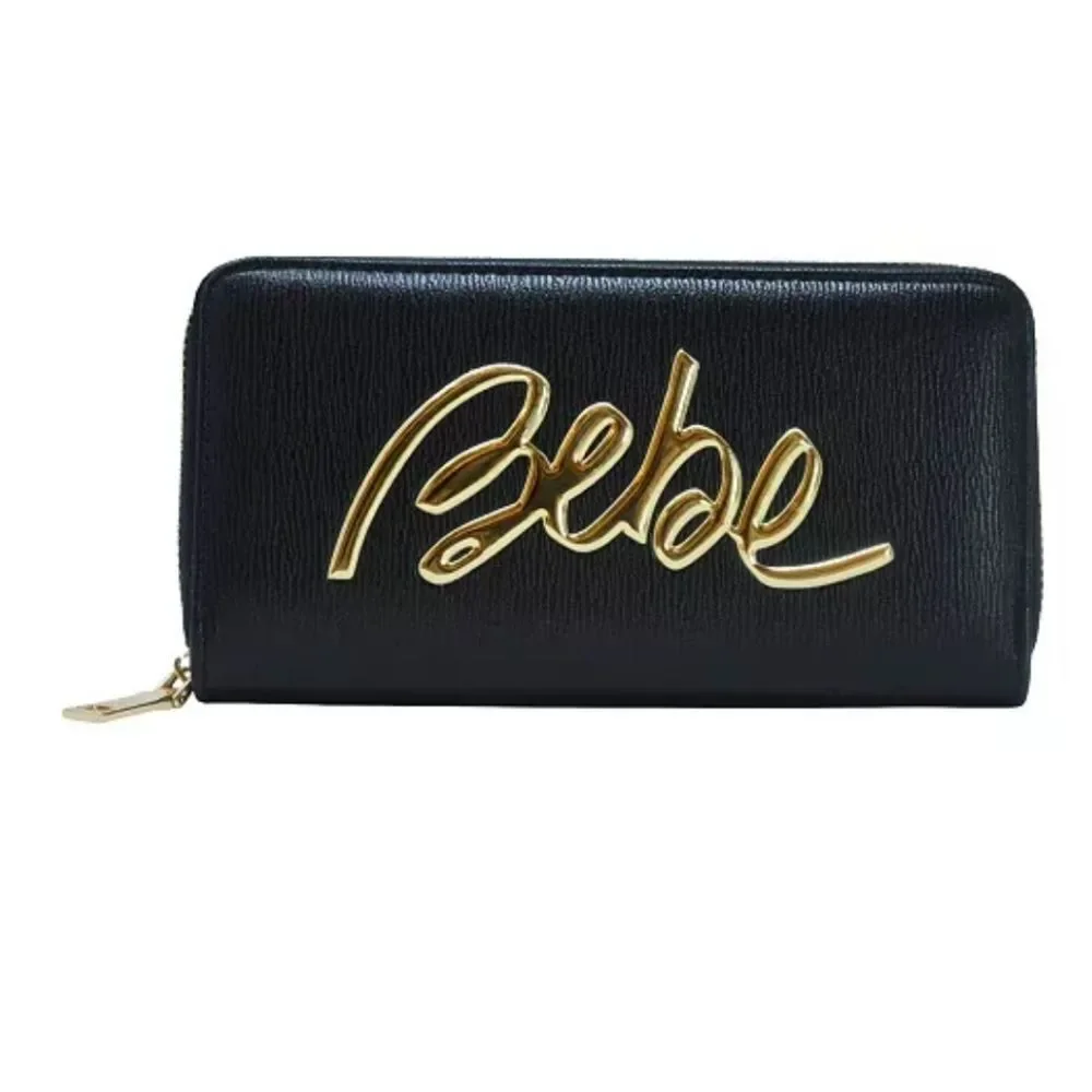 bebe Gianna Black🖤 Wristlet Wallet - NWT